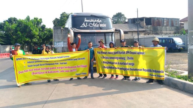 
					Korban Cijago Demo di Kementerian Agraria dan Tata Ruang