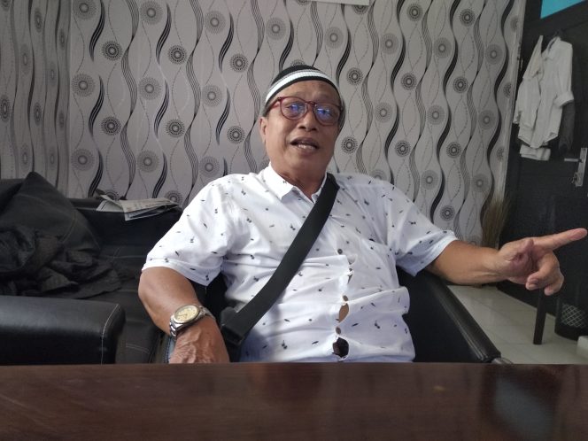 
					H. Haryono alias Mas Doyok, pensiunan wartawan korban First Travel. Foto: Septi Harahap