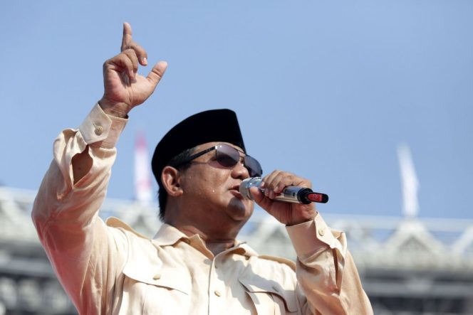 
					Prabowo Subianto. (FOTO : Ajeng Dinar Ulfiana/Kata Data)