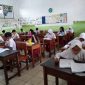 Suasana Try Out di tingkat Sekolah Dasar. (FOTO : Dok. Harian Sederhana)