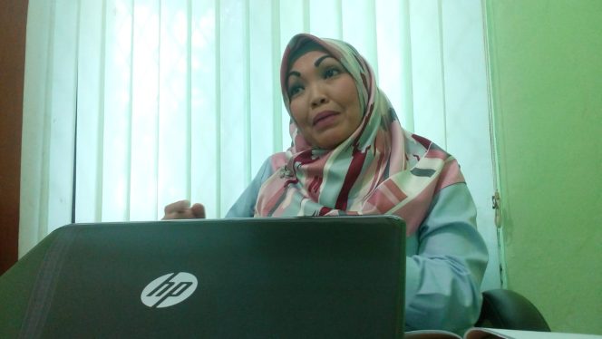 
					Manager Pemasaran PDAM Tirta Asasta Kota Depok, Imas Dyah Pitaloka. (FOTO : Harian Sederhana)