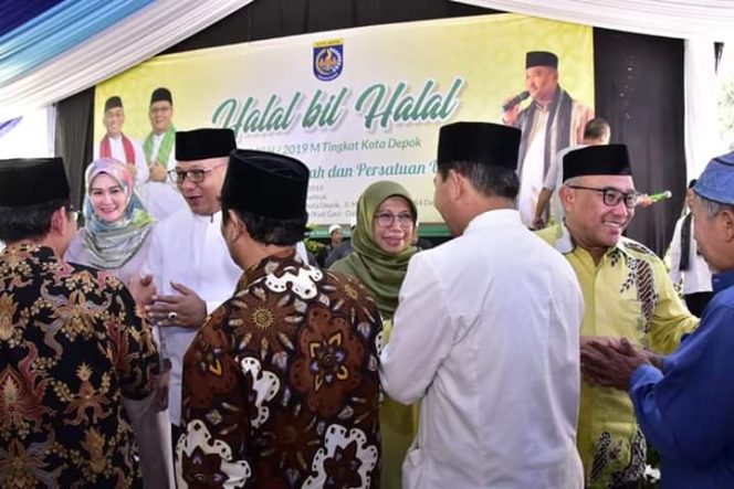 
					Halal Bihalal Pemkot Depok, Perkokoh Ukhuwah dan Persatuan Umat.