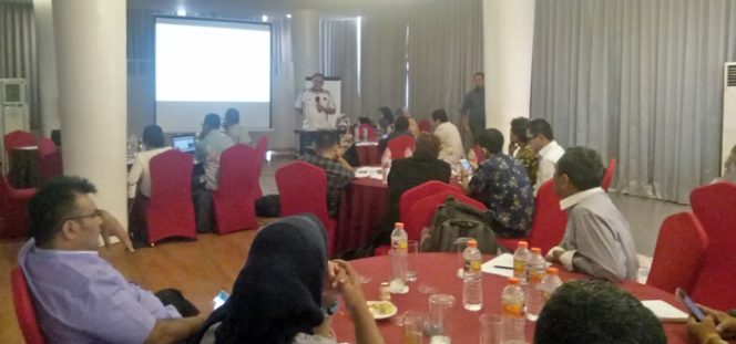 
					KPP-PA menggelar kegiatan pelatihan tentang Isu-isu Gender dan Anak bagi SDM Media di Hotel Grand Savero, Bogor, Rabu (19/6/2019). 