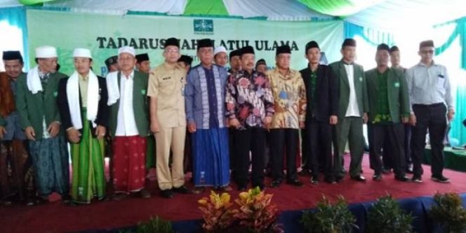 
					Suasana peresmian SMP dan SMK Nahdlatul Ulama di Kecamatan Cijeruk, Kabupaten Bogor. (FOTO : BP.Sianturi/Harian Sederhana)