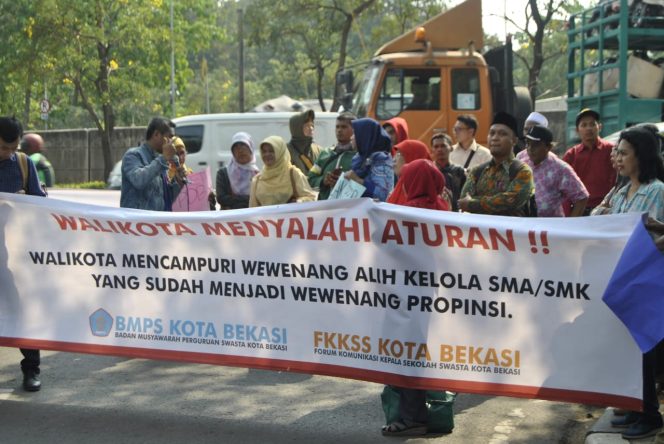 
					BMPS Kota Bekasi Tuntut Keadilan Pendidikan