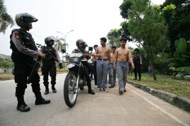 
					Hari Pertama Sekolah, 11 Pelajar Digelandang ke Mapolres Bogor.