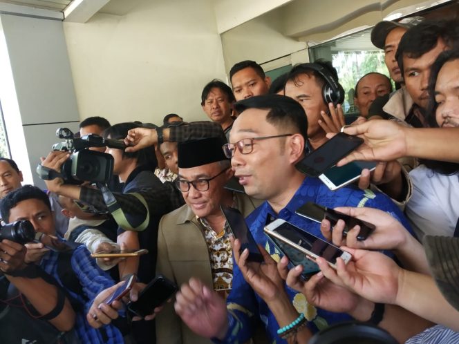 
					Ridwan Kamil (RK) berkunjung ke Kota Depok pada Kamis (18/7/2019).