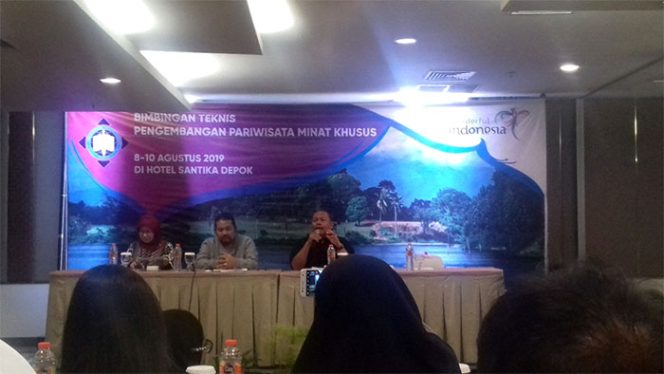 
					Suasana Bimtek Pengembangan Pariwisata.