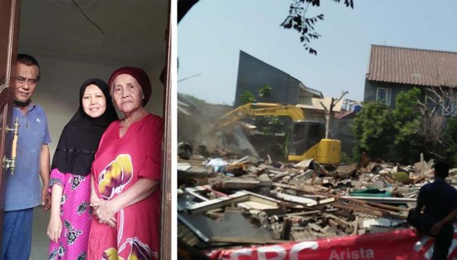 
					Rumah Nenek Syamsinar merupakan bagian dari 57 rumah warga yang digusur Pemkot Bekasi.