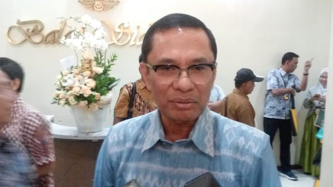 
					Ketua Majelis Wali Amanah (MWA) UI, Saleh Husin saat ditemui di Balai Sidang UI, Kota Depok, Rabu (31/7/2019). (FOTO : Harian Sederhana)