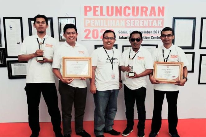 
					Konsolnas KPU seluruh Indonesia 2019 di Jakarta Convention Center (JCC)