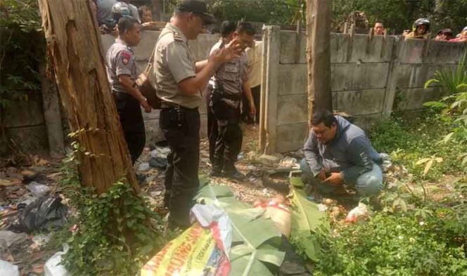 
					penemuan sesosok mayat pria tanpa identitas ditemukan tergeletak di pinggir Jalan Tol Jagorawi atau tepatnya di Jalan Pringgondani 1 RT05/09, Kelurahan Harjamukti, Kecamatan Cimanggis, Kota Depok.