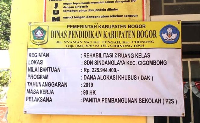 
					Komite Dan Kepsek Tidak Harmonis, Pengerjaan Proyek Rehab Minta di Stop