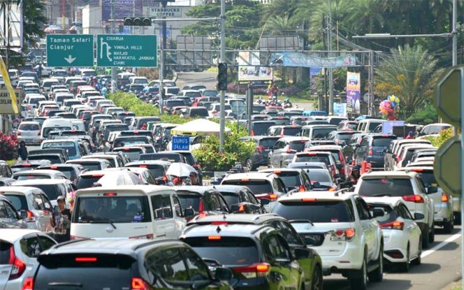 
					27 Oktober 2019 sistem kanalisasi 2-1 bakal diuji coba di jalur Puncak.