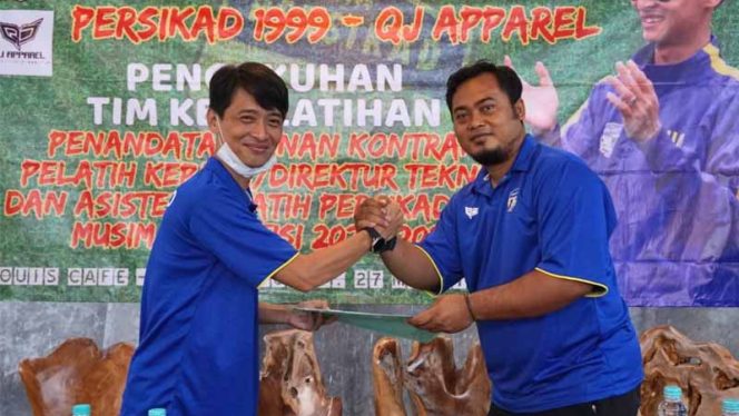 
					Persikad 1999-QJ Apparal Teken Kerjasama