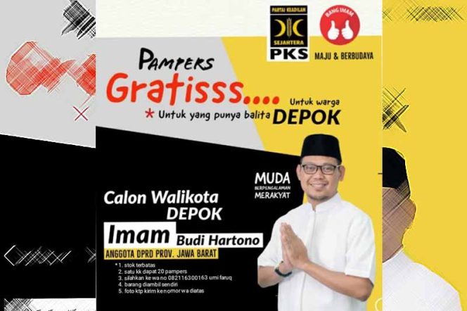 
					Imam Budi Hartono Berbagi 6.500 Popok Bayi untuk Masyarakat Depok