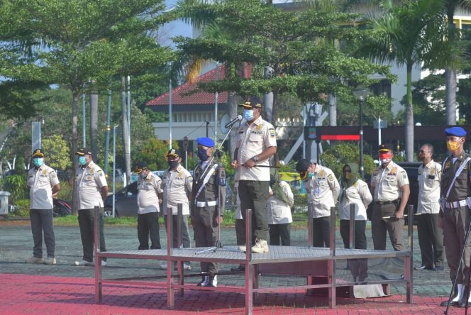 
					Bupati Bekasi Apresiasi Kinerja Satpol PP-Dishub Putus Mata Rantai Covid-19