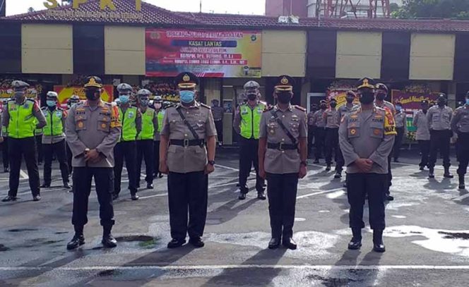 
					Serah terima jabatan Kasat Lantas Polrestro Depok.